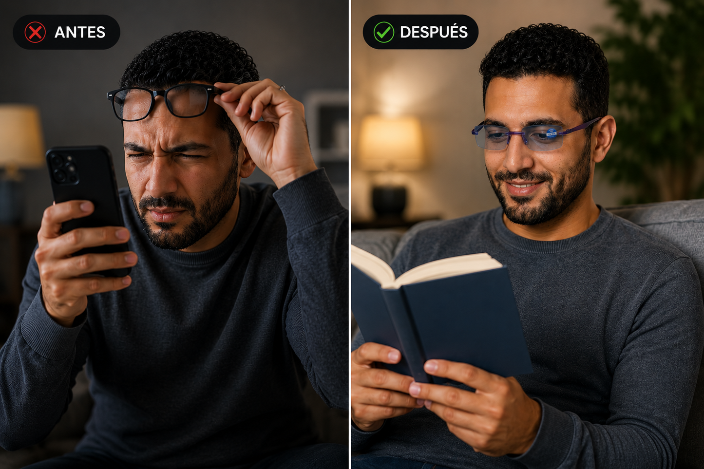 OptiFlex™ | 👓Lentes TR90 Bifocal Auto Graduables🔍
