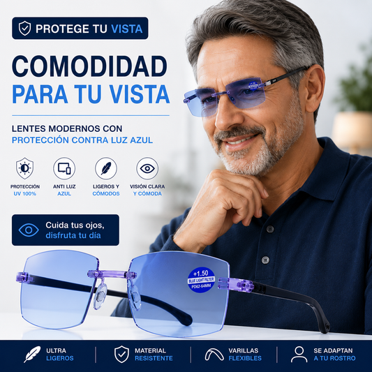 OptiFlex™ | 👓Lentes TR90 Bifocal Auto Graduables🔍