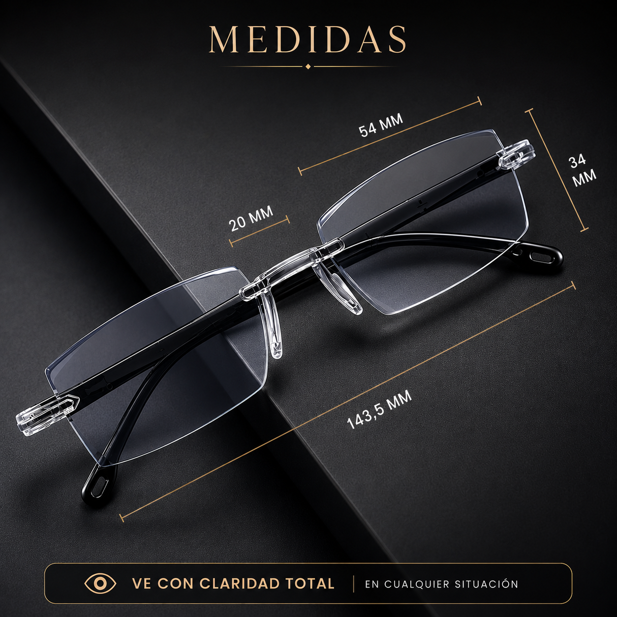 OptiFlex™ | 👓Lentes TR90 Bifocal Auto Graduables🔍
