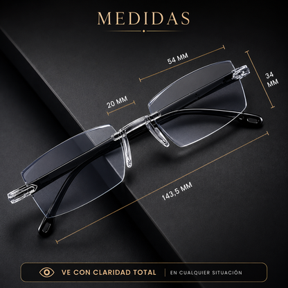 OptiFlex™ | 👓Lentes TR90 Bifocal Auto Graduables🔍